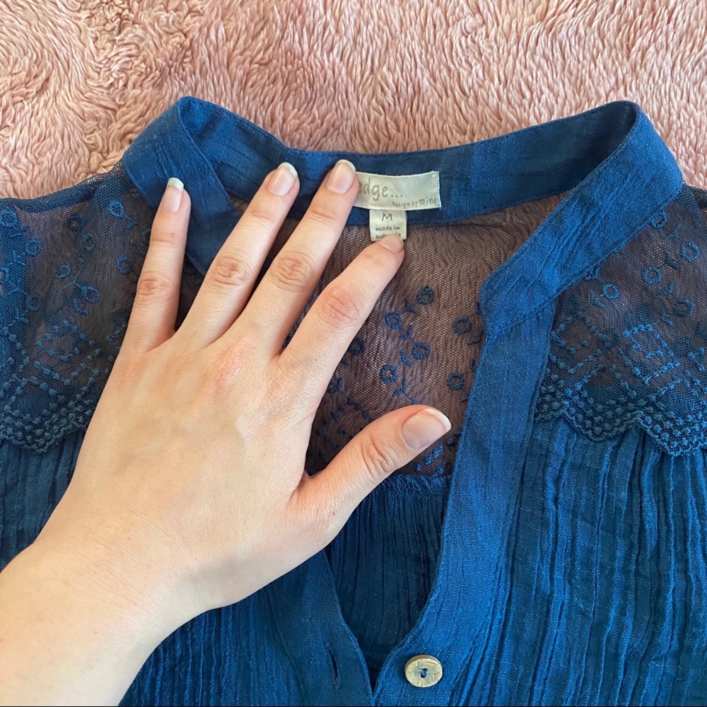 Blue Blouse - Picture 2 of 3
